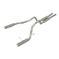 Pypes avgassystem Ford Mustang GT 2005-10 Kromade slutrör Pypes avgassystem Ford Mustang GT 2005-10 Kromade slutrör
