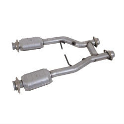 2-1/2 Kort H-pipa med kattar Ford Mustang GT Cobra 1996-04 2-1/2 Kort H-pipa med kattar Ford Mustang GT Cobra 1996-04
