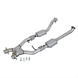 2-1/2 Högflödes x-pipa med katalysatorer Ford Mustang Cobra 1996-98 2-1/2 Högflödes x-pipa med katalysatorer Ford Mustang Cobra 1996-98
