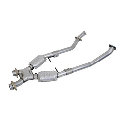 2-1/2 HHögflödes x-pipa med kattar Ford Mustang GT 1996-98 2-1/2 HHögflödes x-pipa med kattar Ford Mustang GT 1996-98