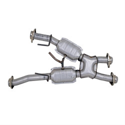 Ford Mustang V6 / V8 High Flow Catted X-Pipe 1979-93 Automatic