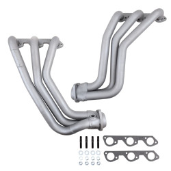 Jeep Wrangler 3.8 1-5/8 Long Tube Exhaust Headers With High Flow Cats Titanium Ceramic 2007-11 Jeep Wrangler 3.8 1-5/8 Long Tube Exhaust Headers With High Flow Cats Titanium Ceramic 2007-11