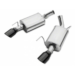 Corsa Ljuddämpare Mustang GT/GT500 2005-09 Svarta slutrör Corsa Ljuddämpare Mustang GT/GT500 2005-09 Svarta slutrör