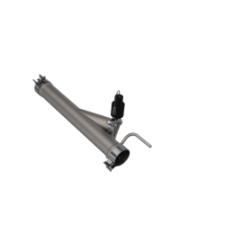 QTP Aggressor Cutout Pipe Ram/Dodge 1500 Classic 2009-23 