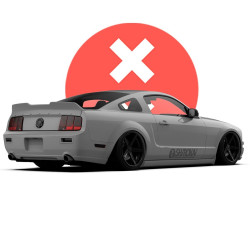Duckbill spoiler Mustang 2005-09 Duckbill spoiler Mustang 2005-09