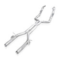 Stainless Works Långa grenrör 1 7/8" primärrör med kattar och x-pipa Camaro SS 2016-23